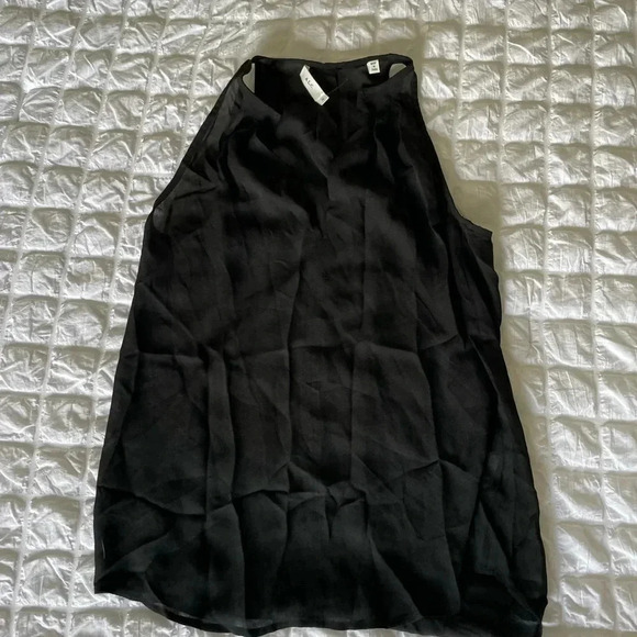 A.L.C black silk blouse - Picture 1 of 5